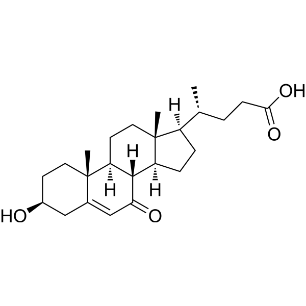 (3β)-3-Hydroxy-7-oxochol-5-en-24-oic acid 25218-38-6
